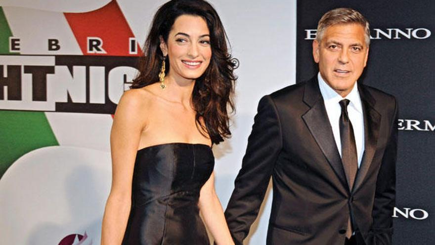 George Clooney  y Amal Alamuddin