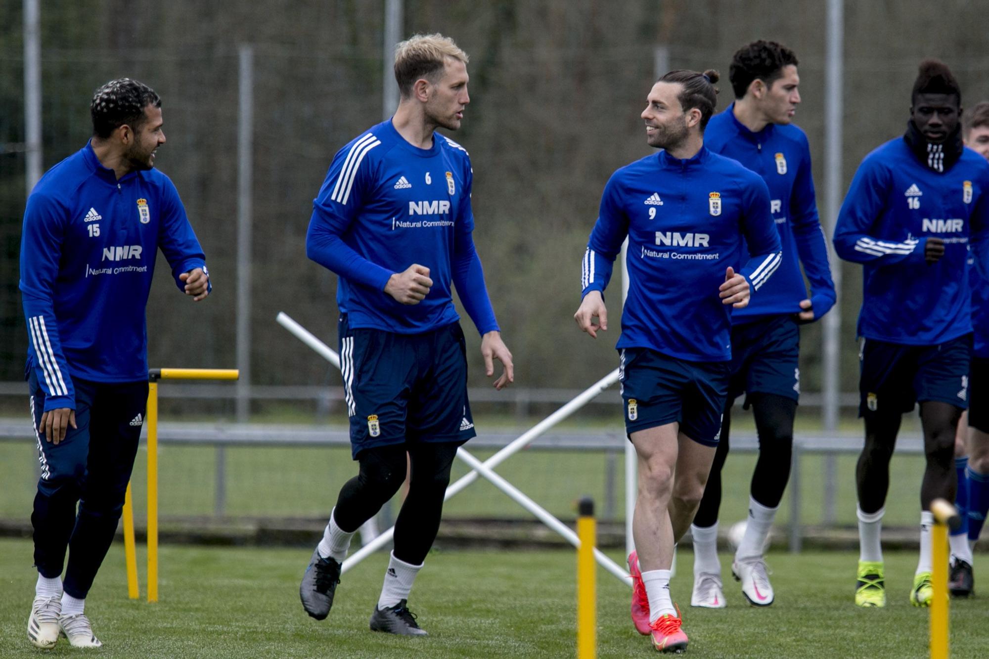 Entrenamiento del Oviedo