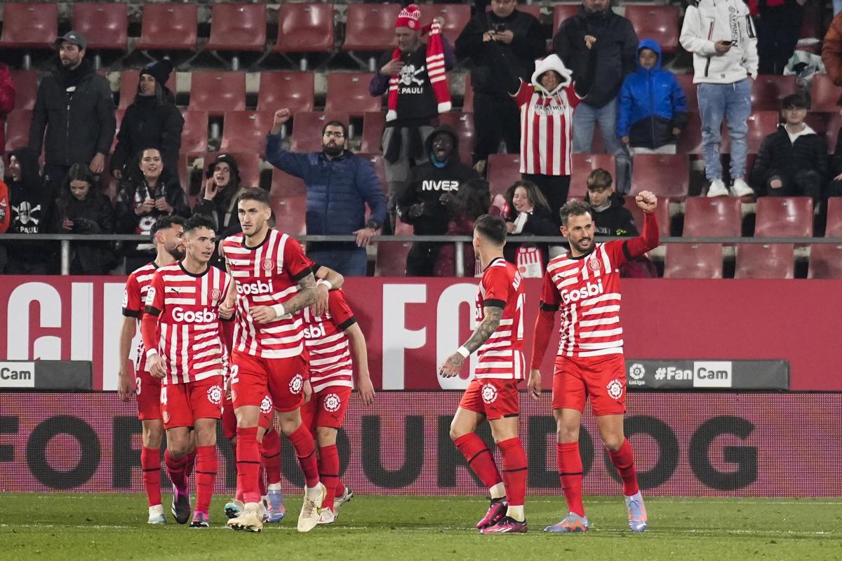 Girona-Almeria, en imatges