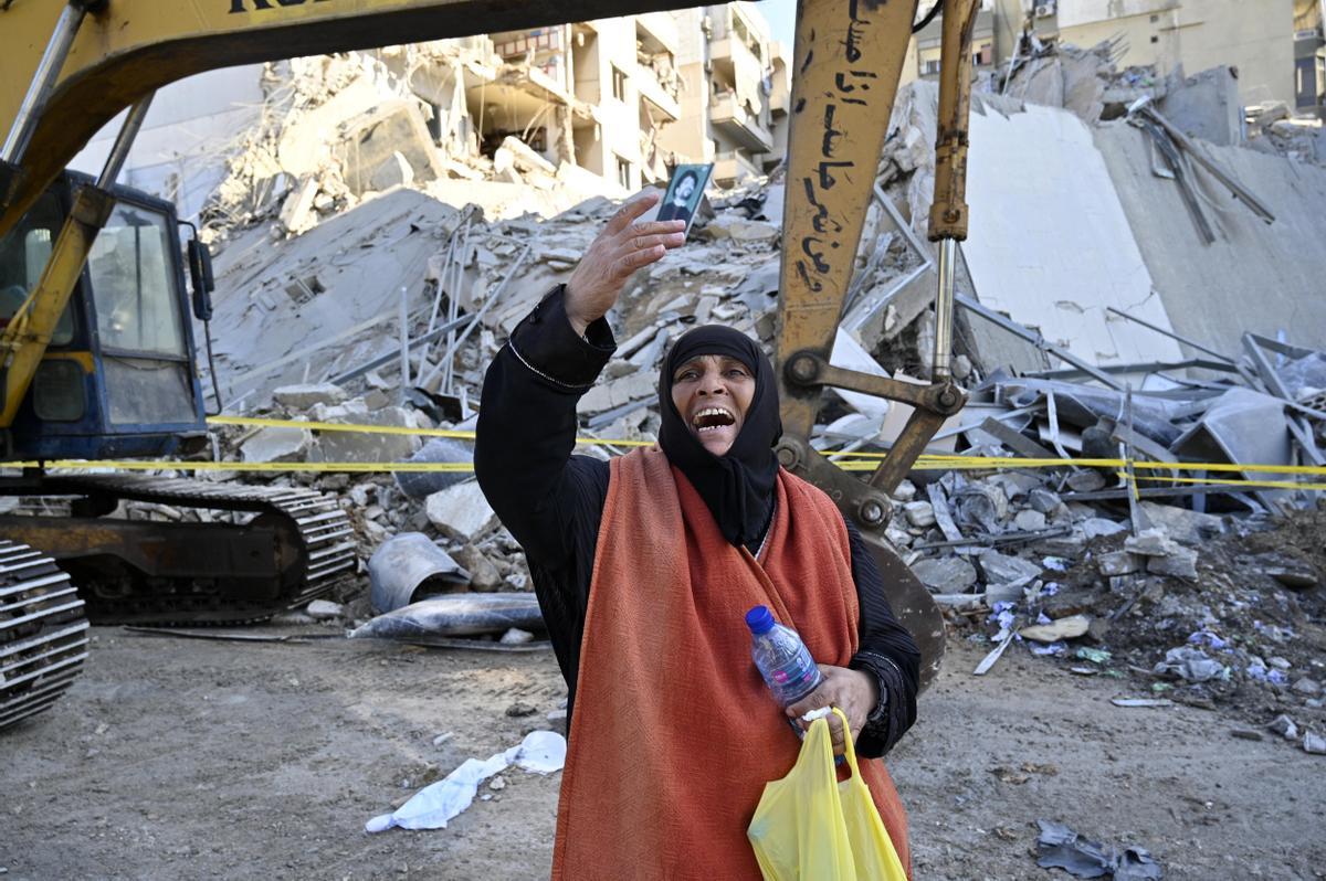 Ataque israelí en una zona de entidades financieras de Beirut acusadas de financiar a Hizbulá.