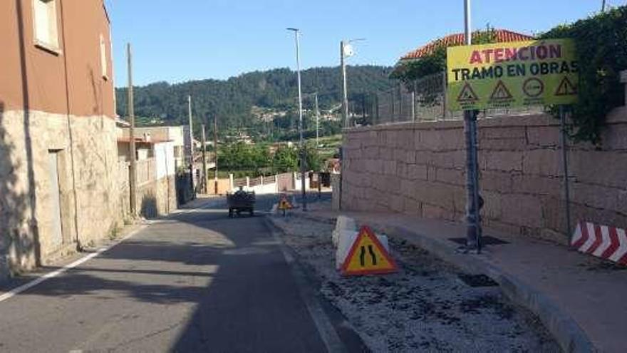 Obras en el vial. // FdV