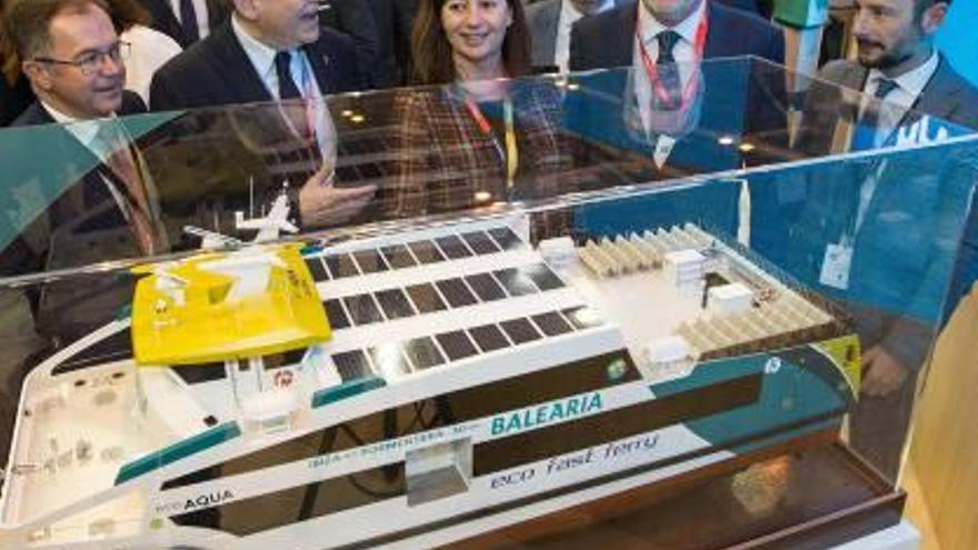 Baleària presenta sus nuevos catamaranes ecológicos para la línea Eivissa-Formentera