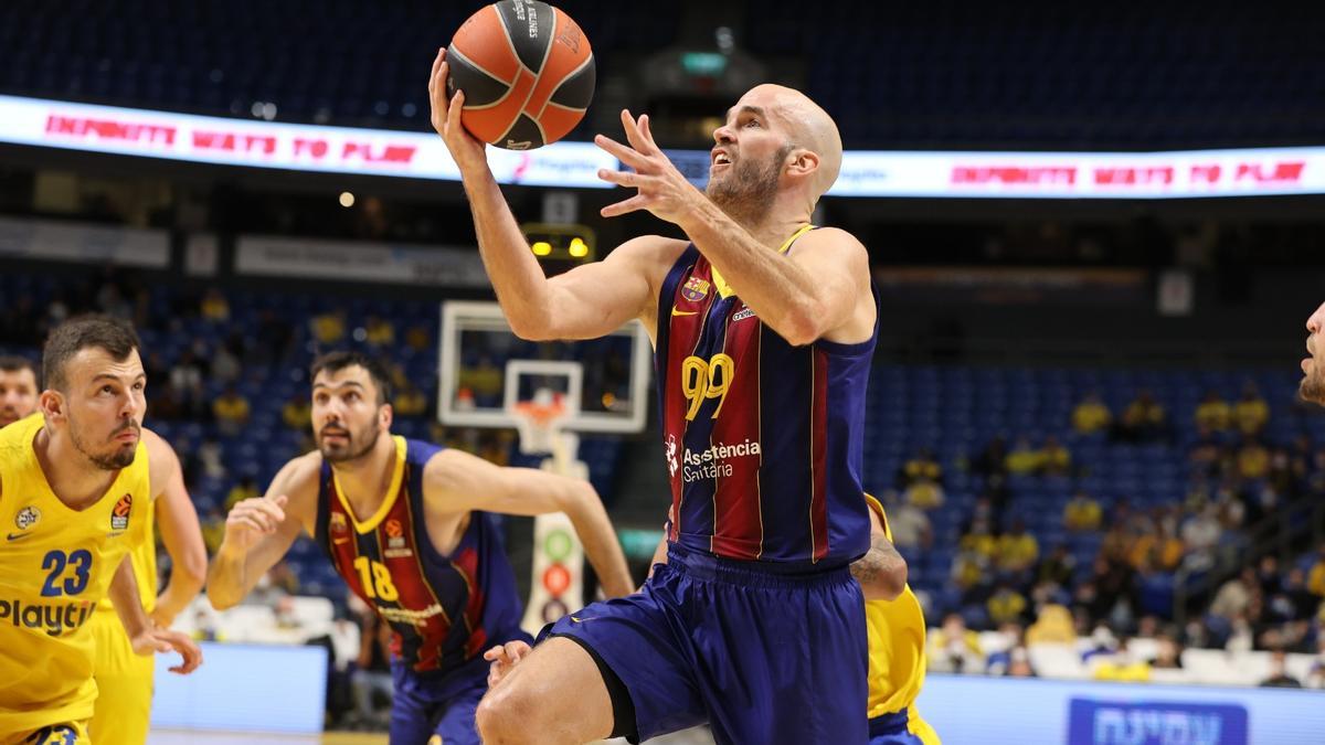 El resumen de la derrota del Barça ante el Maccabi (99-94)