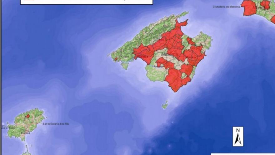 Dos acuíferos de Ibiza, declarados vulnerables por contaminación de nitratos