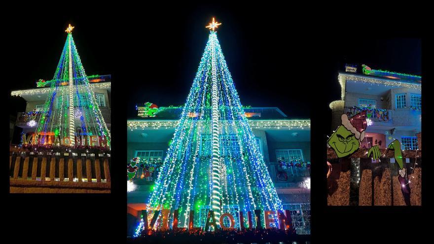 Luz y color en el Concurso de Decoración de Nadal de Marín