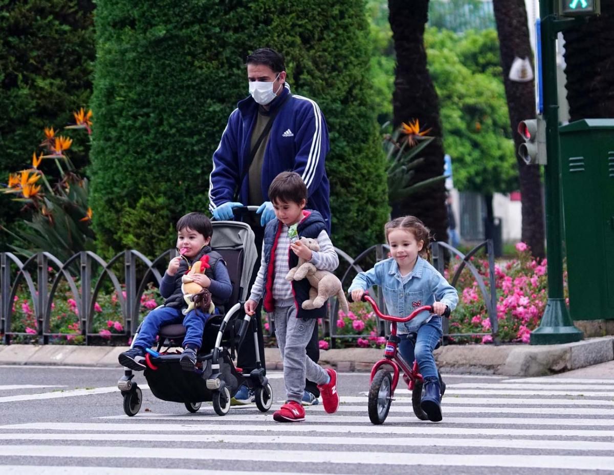 Los niños regresan a las calles de Córdoba