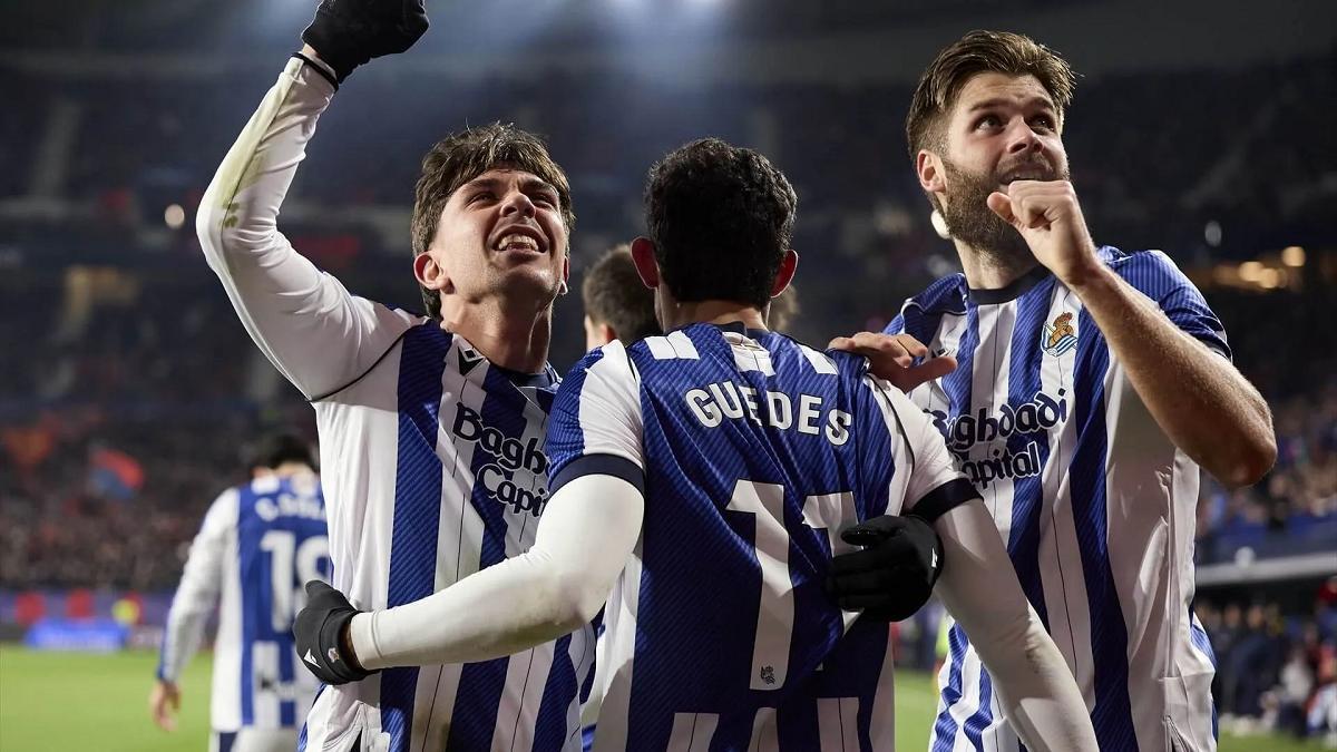 La Real Sociedad acumula tres partidos consecutivos sin ganar en LaLiga