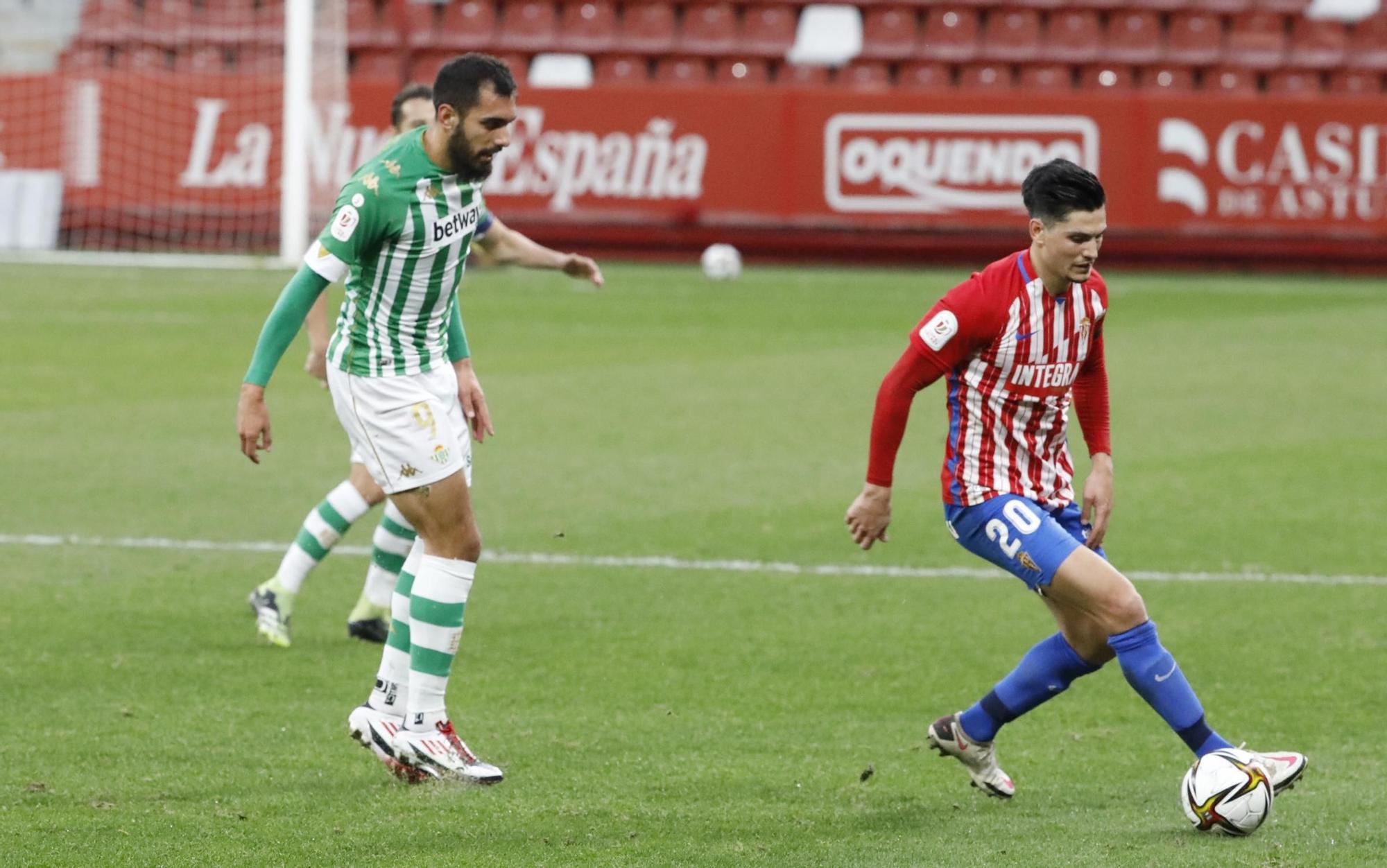 Las imágenes del Betis-Sporting