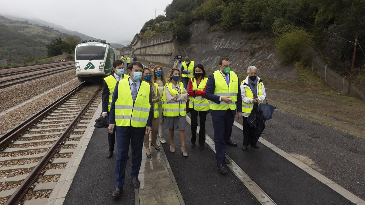 Día histórico para Asturias: Adif inicia las pruebas en los túneles de la variante de Pajares