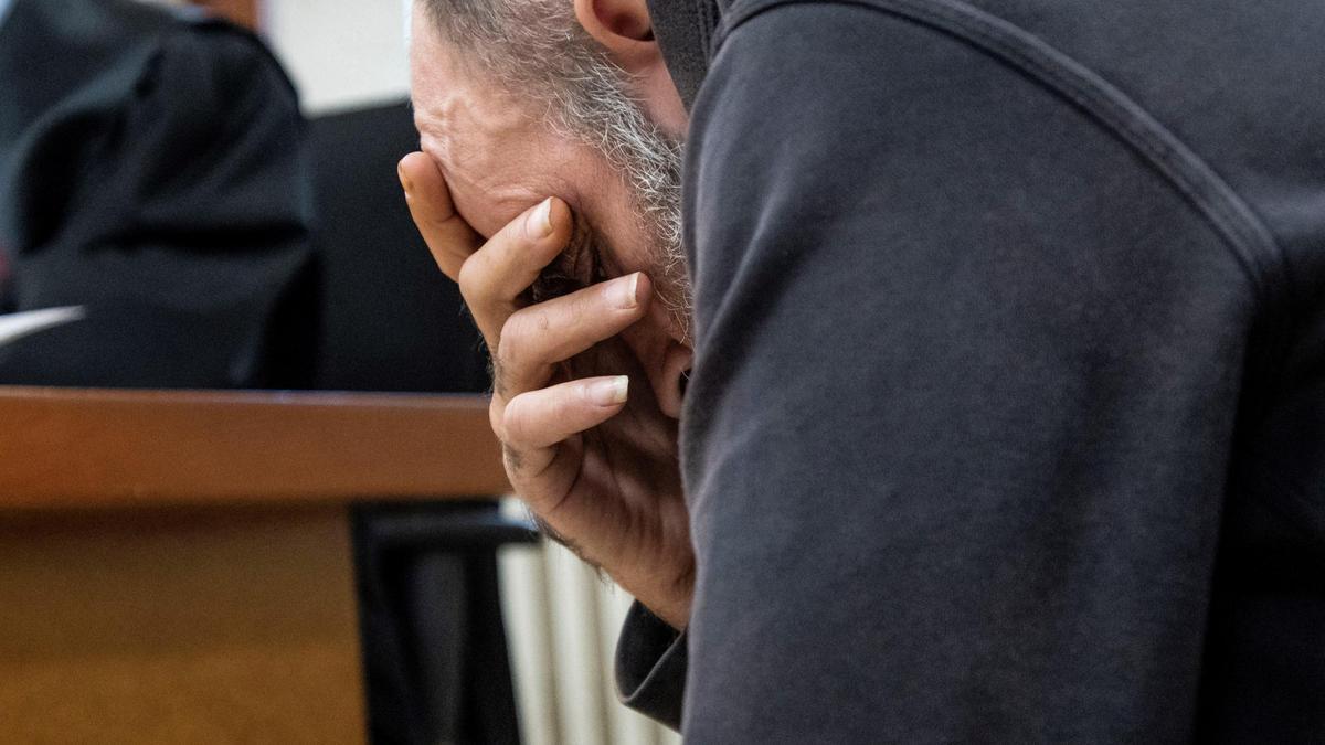 Carlos Peña Flores, durante el juicio que le declaró culpable de quemar viva a su mujer en Alcúdia (Mallorca)