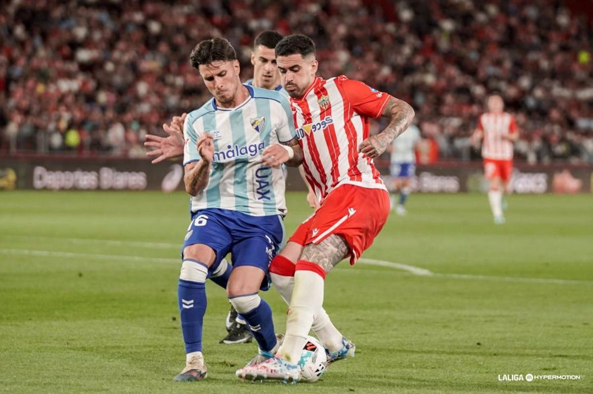 El UD Almería - Málaga CF, en imágenes El UD Almería - Málaga CF, en imágenes