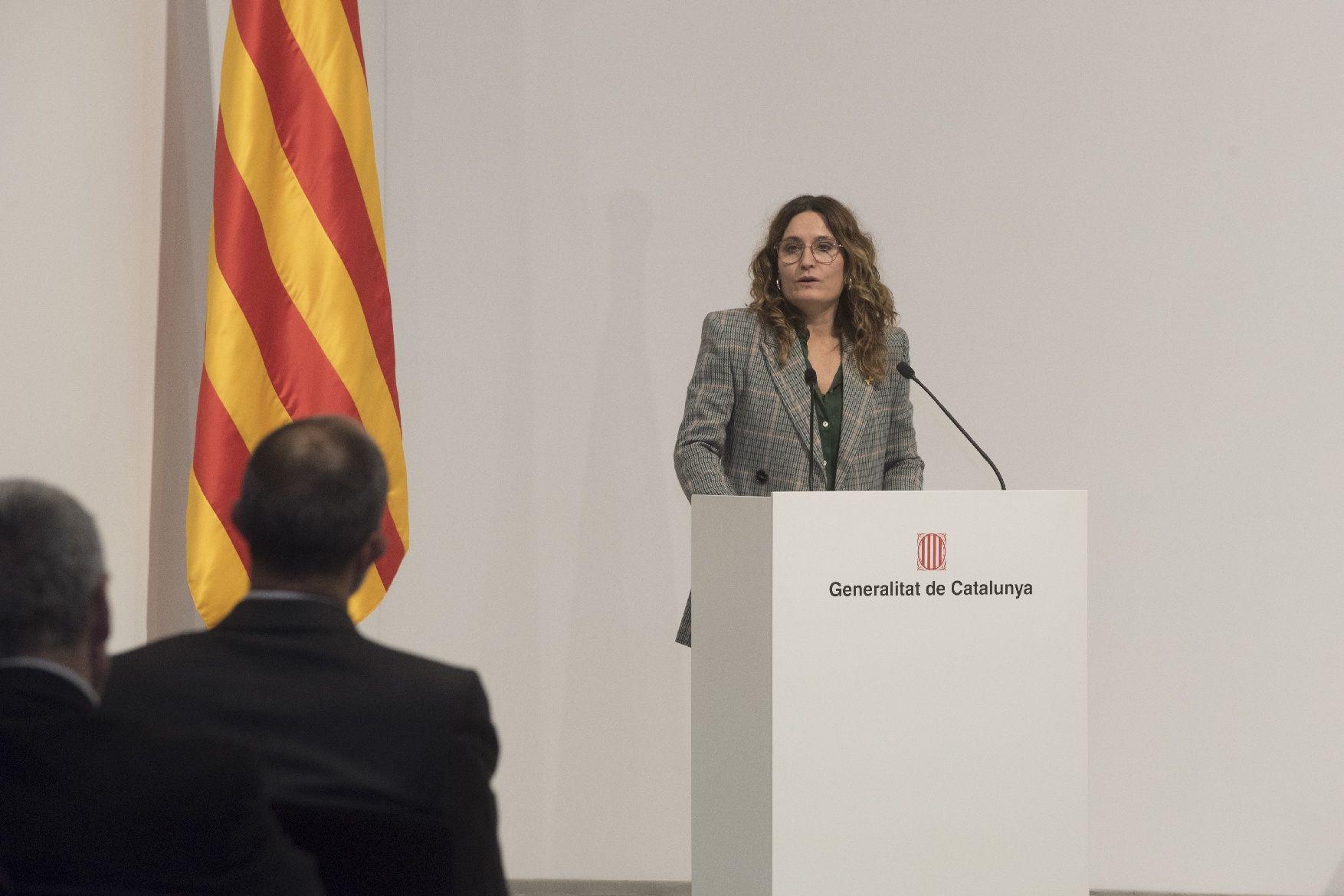 Un centenar de persones commemoren a la Generalitat els 500 anys de l'estada de Sant Ignasi a Catalunya