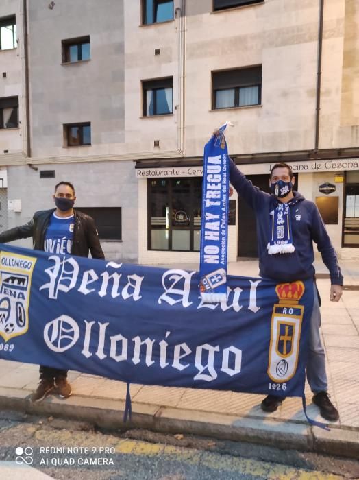 Derbi Real Oviedo - Sporting: Ambiente azul antes del partidazo de Asturias