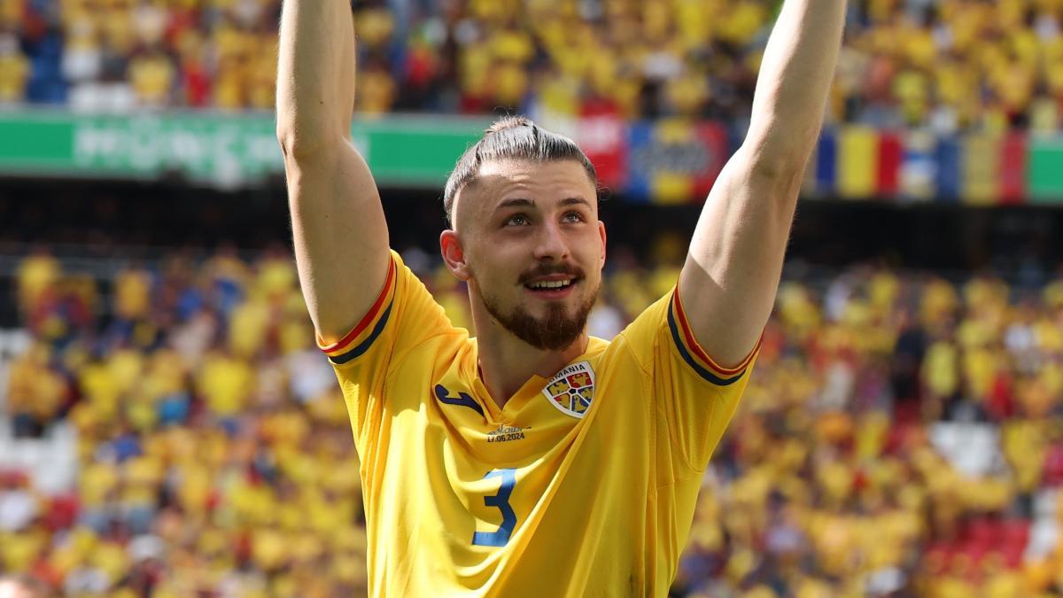 Radu Dragusin, jugador de Rumanía