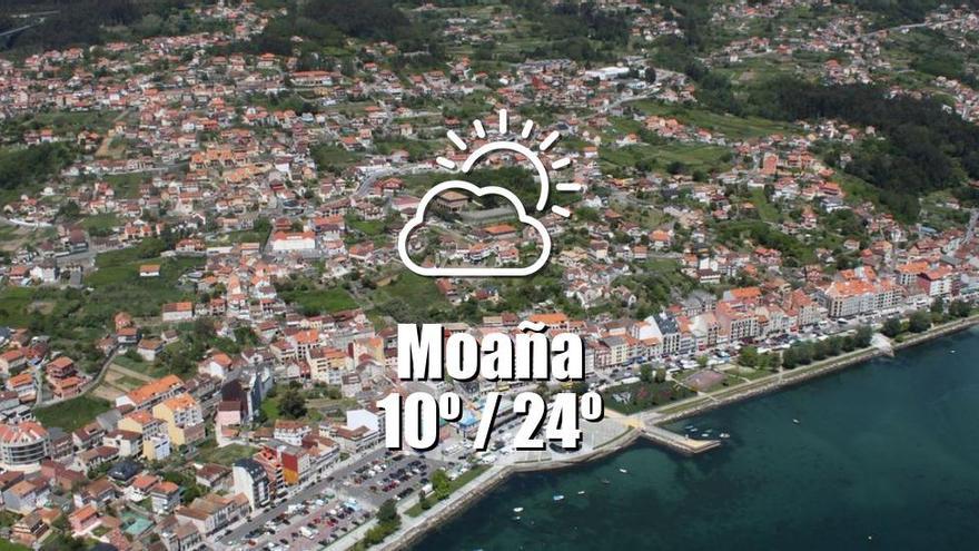 El tiempo en Moaña: previsión meteorológica para hoy, martes 27 de mayo