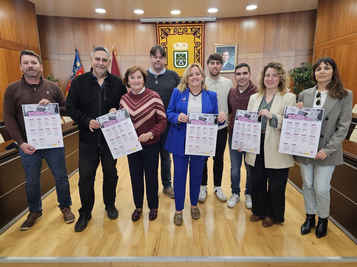 Presentación de la programación organizada con motivo de la conmemoración del 8 de marzo.
