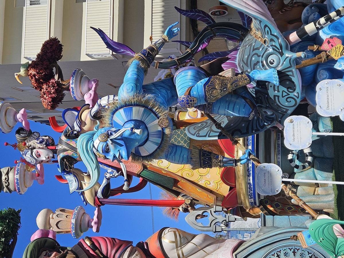 Así es Màrtirs, la mejor falla de Gandia 2026 Así es Màrtirs, la mejor falla de Gandia 2026