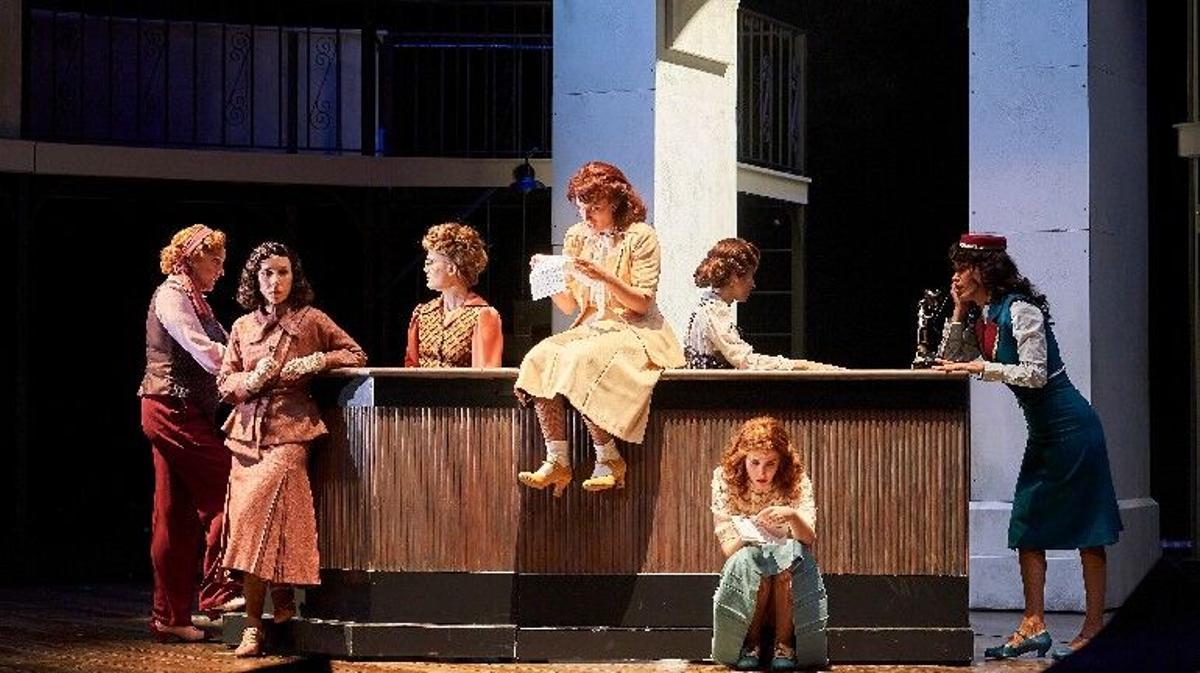 Una escena d’‘Ànima’, en el TNC.