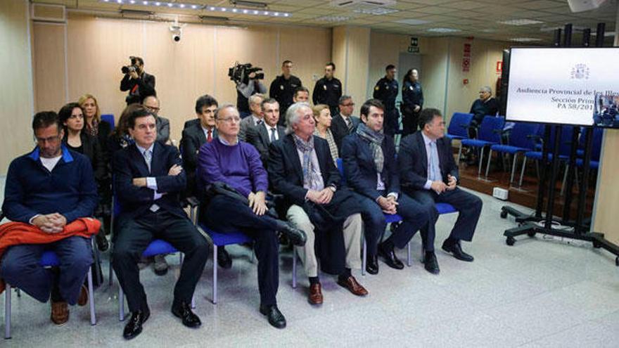 Cuatro acusados valencianos cuestionan que les juzgue la Audiencia de Palma