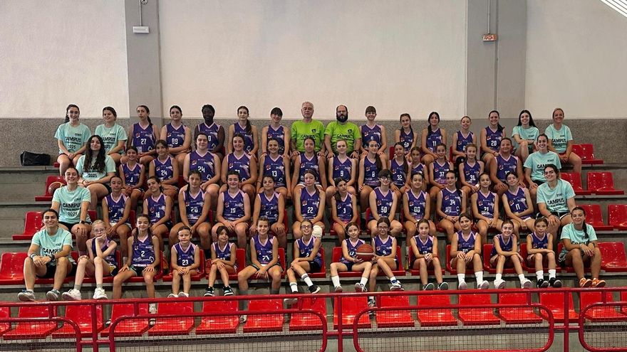 Priego de Córdoba acoge un campus de baloncesto femenino con medio centenar de participantes