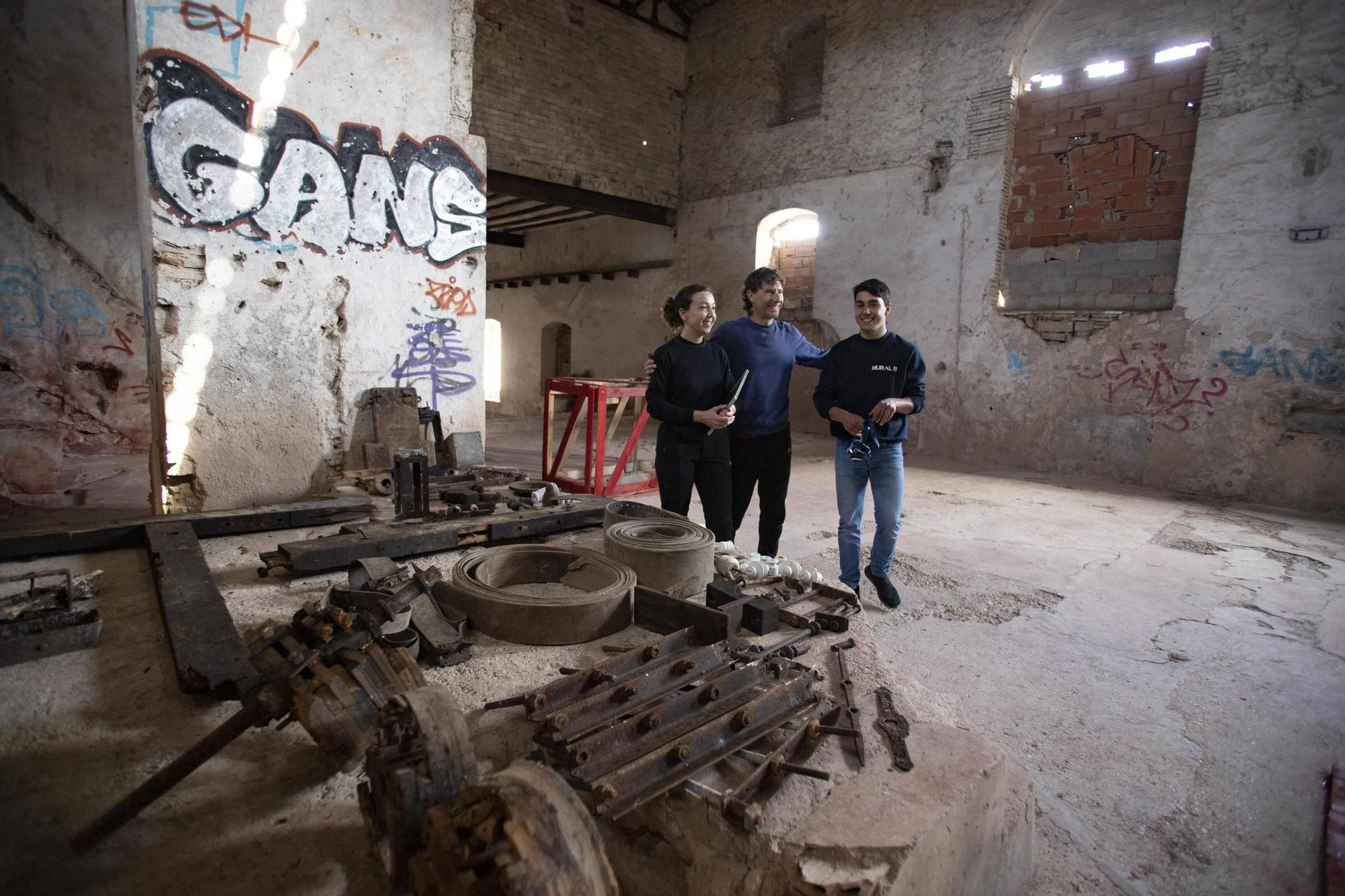 Las imágenes del molino de Félix o Garrigós que quieren convertir en centro cultural y etnológico