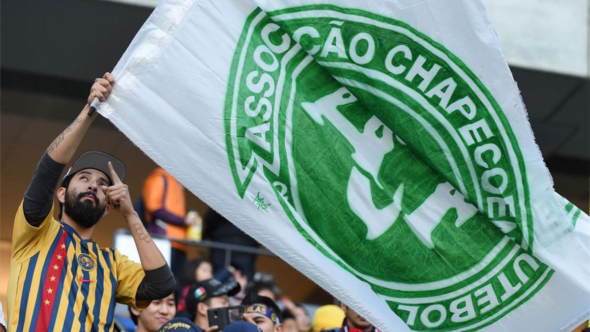 Siguen las muestras de apoyo al Chapecoense