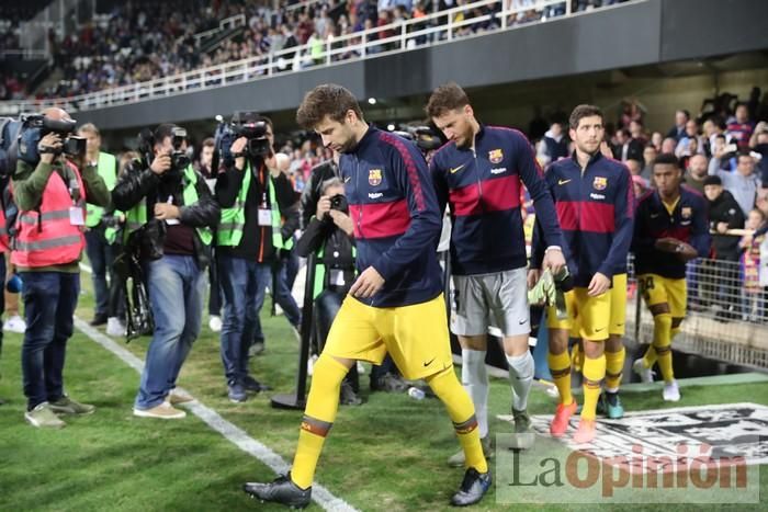 Encuentro entre el FC Cartagena y el FC Barcelona