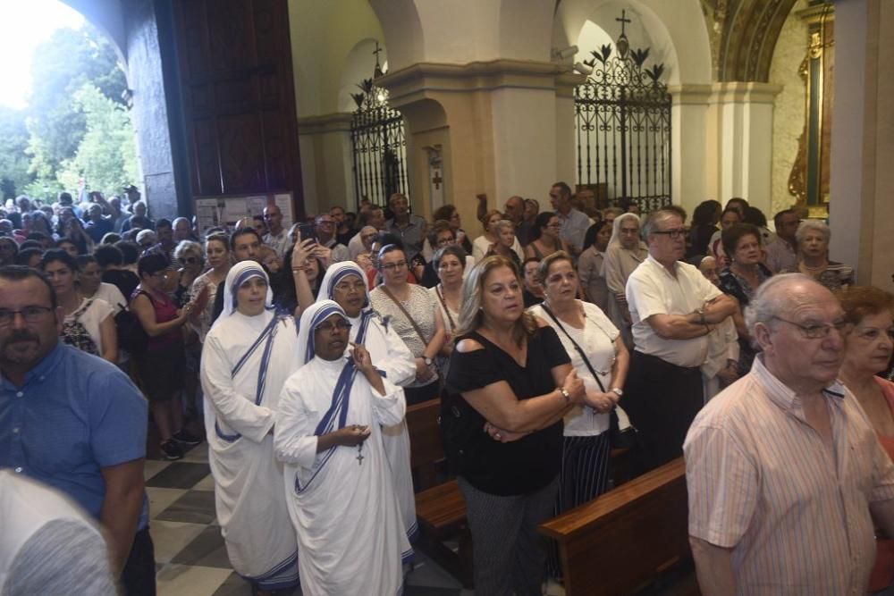 La Fuensanta baja en romería hasta la Catedral