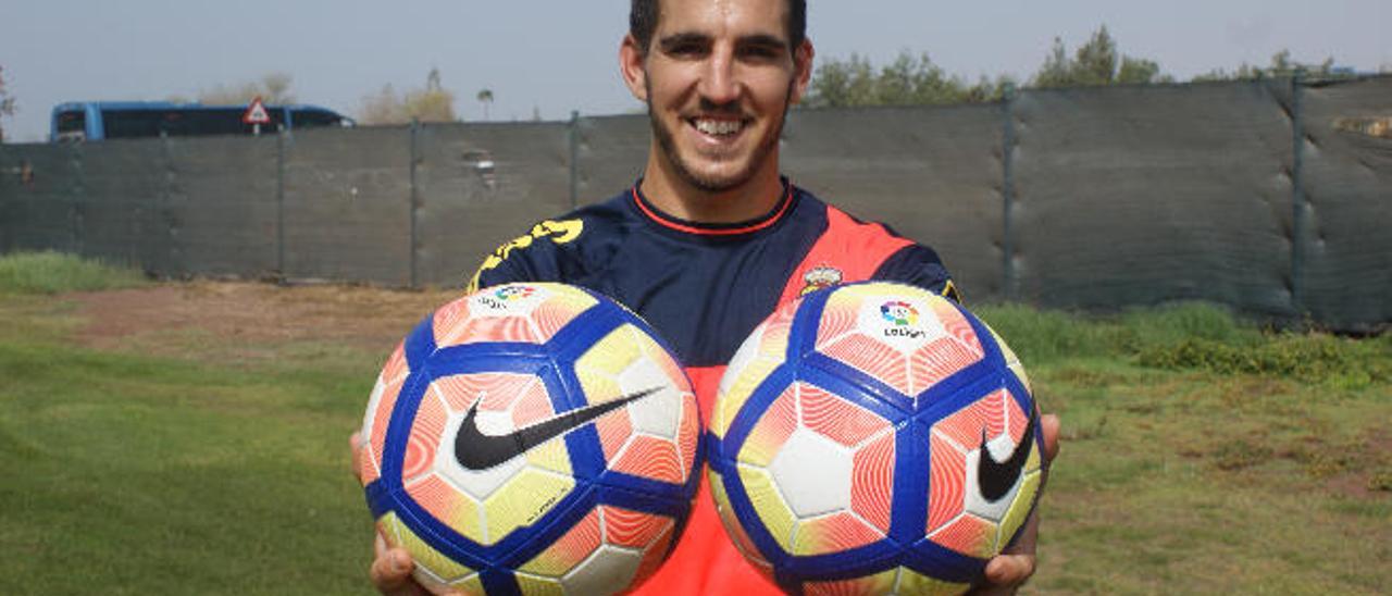 Pedro Bigas, el pasado viernes en el Campo de Golf de Maspalomas.