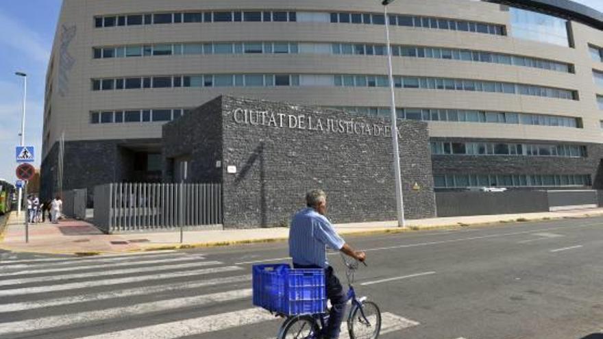 La Ciudad de la Justicia de Elche, donde se celebró el juicio, en una imagen reciente.