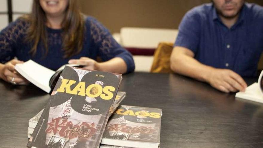 María Ruisánchez presenta en Langreo su último libro, &quot;Kaos&quot;