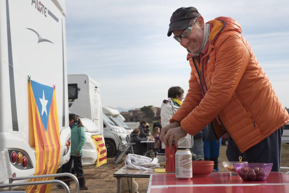 Acte a l'esplanada de Lledoners convocat per Assem