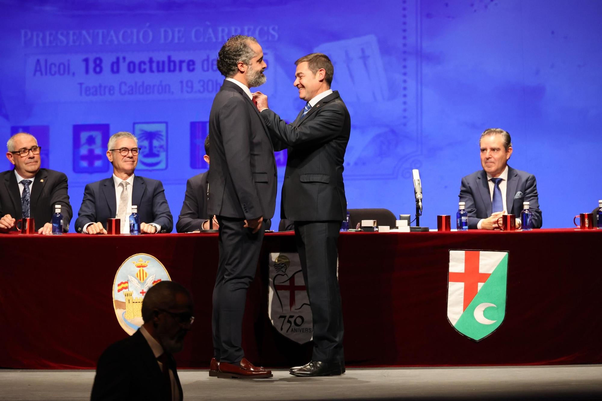 La presentación de los cargos festeros de Alcoy de 2026, en imágenes