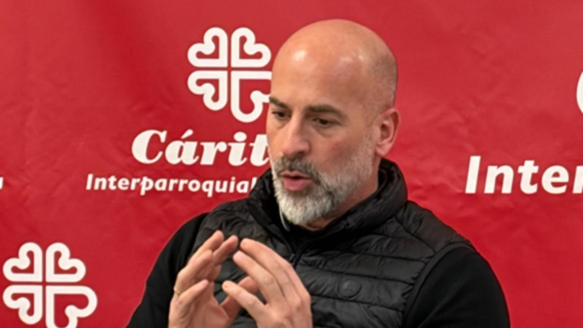 Pablo Beltrán, director de Cáritas Interparroquial Gandia