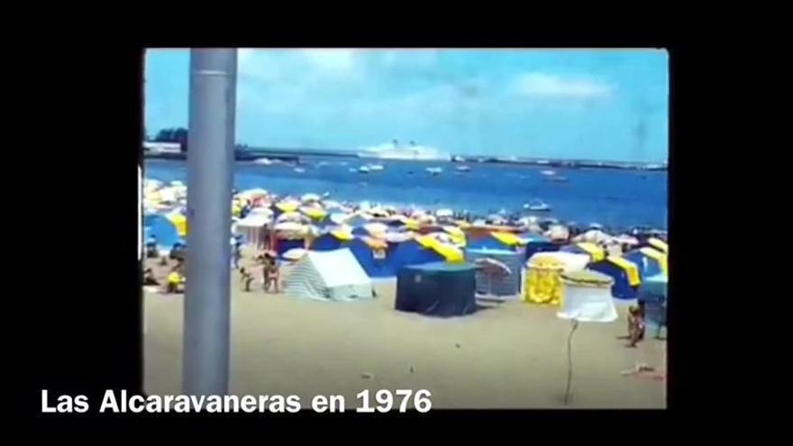 Las Alcaravaneras en 1976