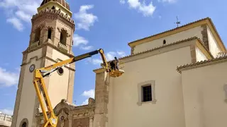 El Santuario de la Virgen de las Huertas se pone a punto para las fiestas patronales de Lorca