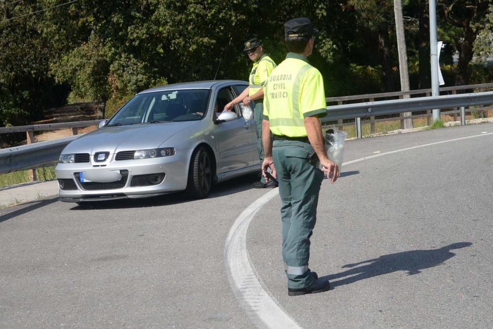 Más de 200 conductores pillados ebrios en Galicia en un fin de semana -Pontevedra lidera el ranking de automovilistas sosprendidos con una copa de más