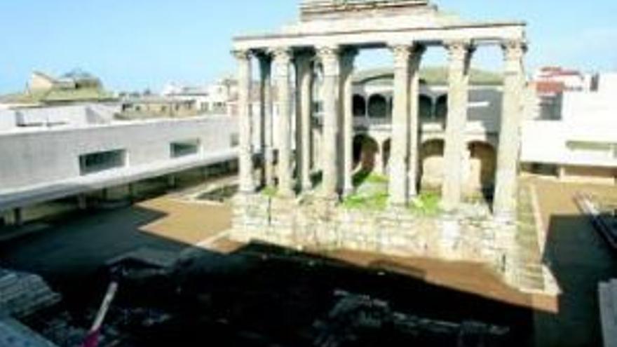 El Consorcio gestionará los locales del entorno del Templo de Diana