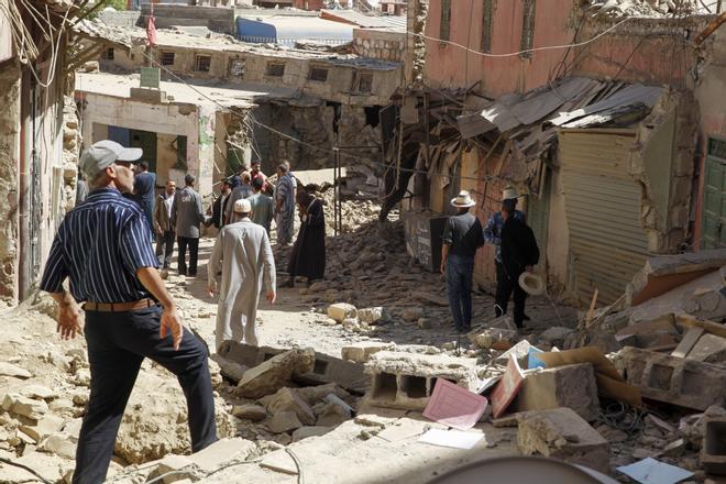 Terremoto en Marruecos con cientos de muertos, en imágenes