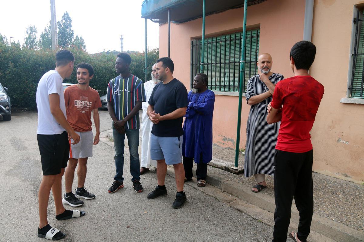 Les imatges de l'estat del bloc de la Creueta de Girona