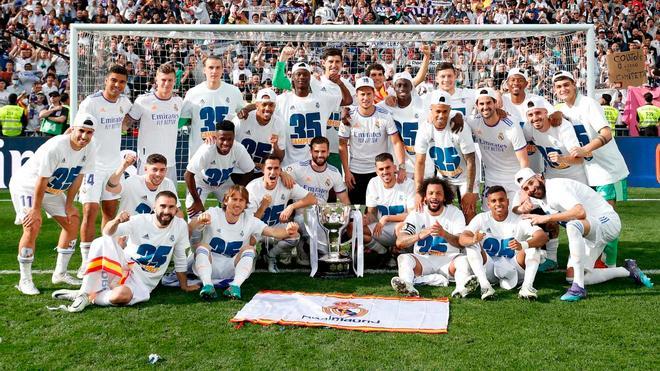 Las mejores imágenes de la celebración del título de Liga del Real Madrid