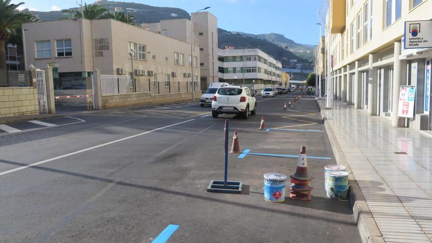 El Ayuntamiento de Guía elimina la zona azul de la zona residencial de Las Cuartas