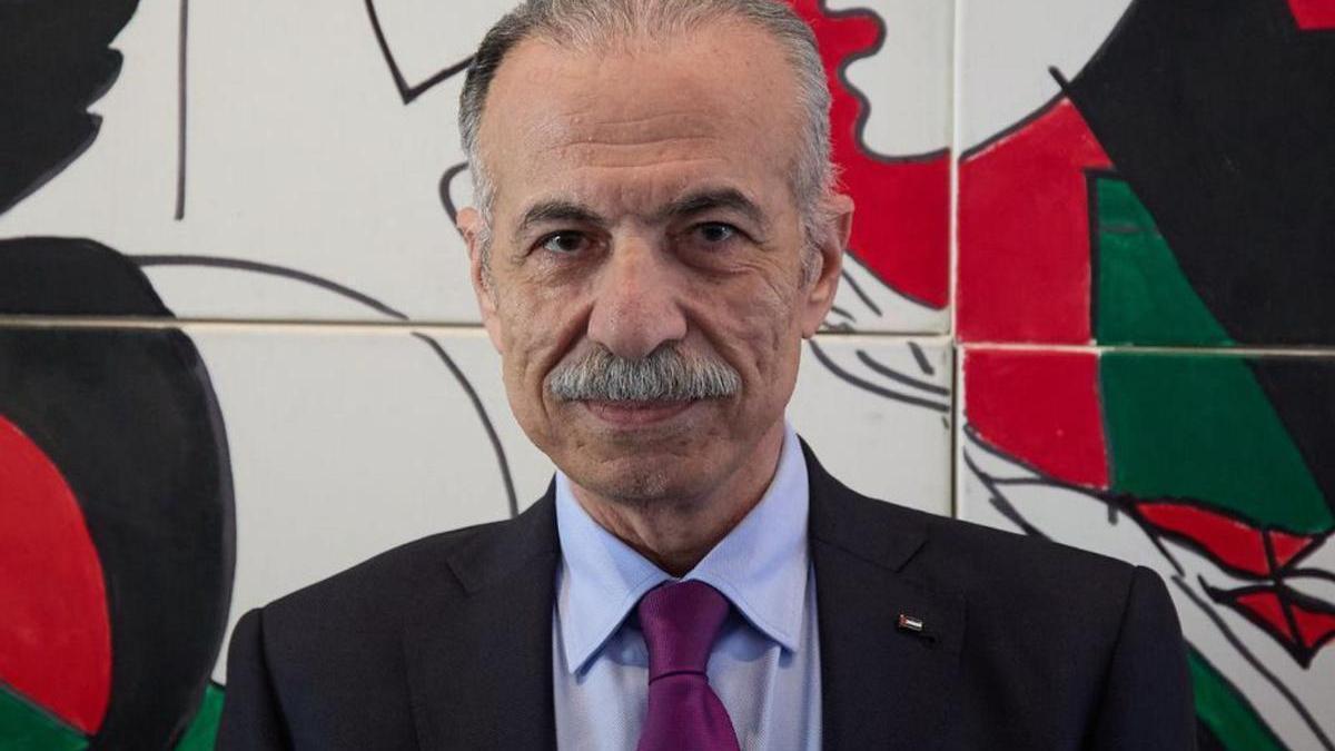 El diplomático palestino Husni Abdel.