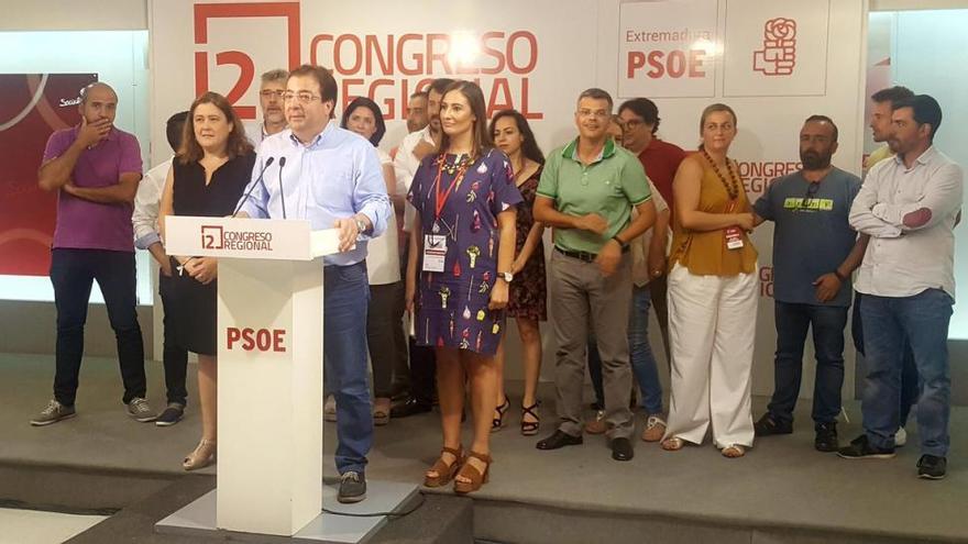 Fernández Vara gana las primarias y seguirá al frente del PSOE extremeño