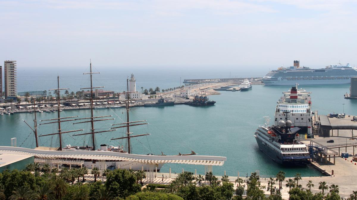 Puerto de Málaga.