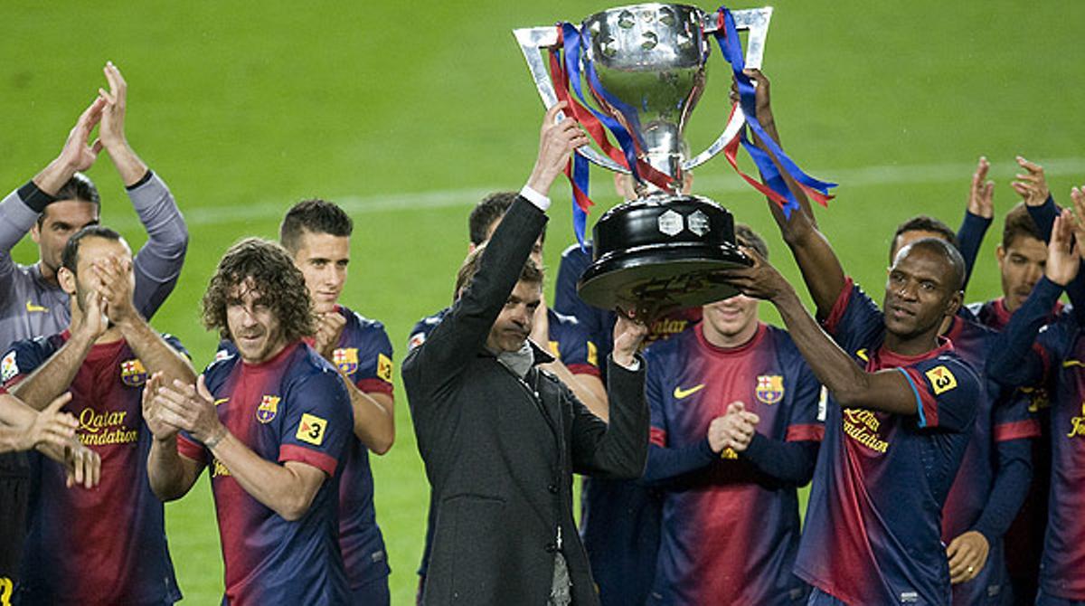 La festa del Barça.