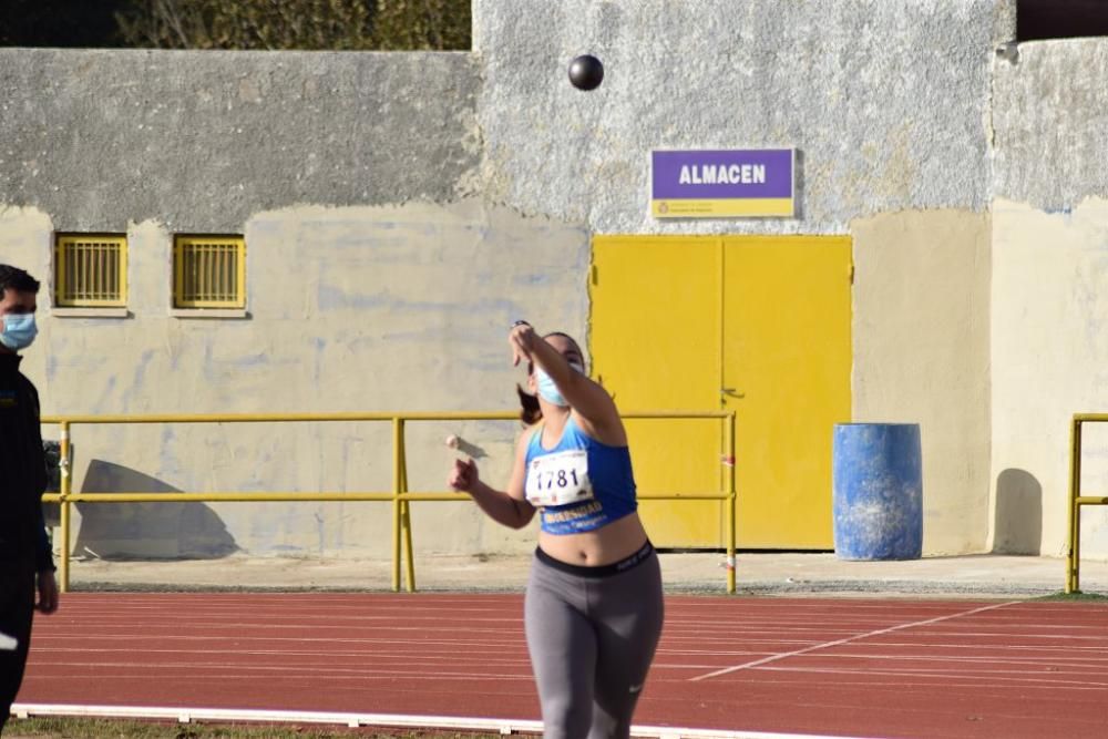 Control sub-18 de atletismo en Cartagena (II)