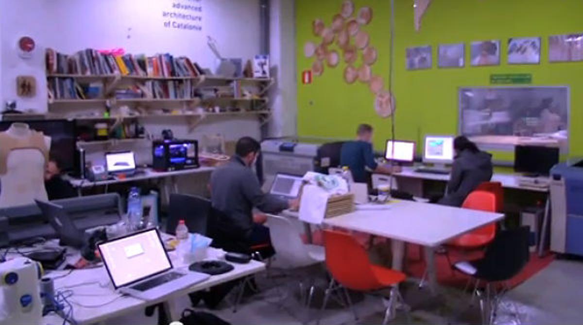 La tecnologia, al servei dels que creen amb materials diversos.