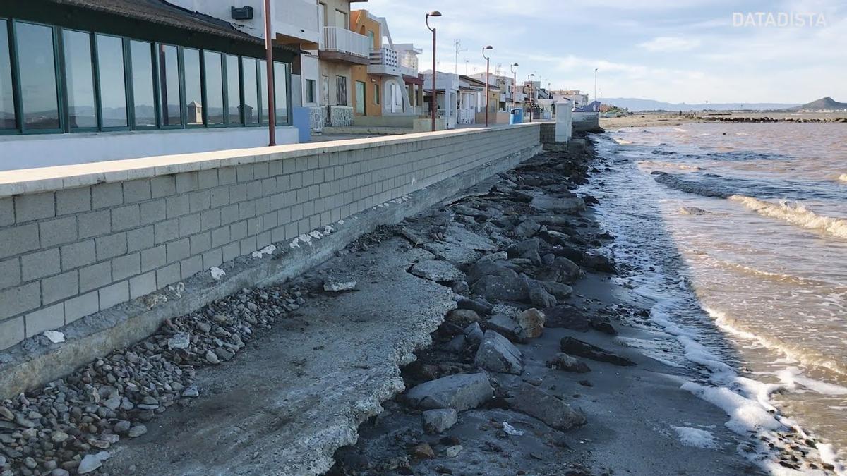 Los daños en infraestructuras de la costa serán inevitables
