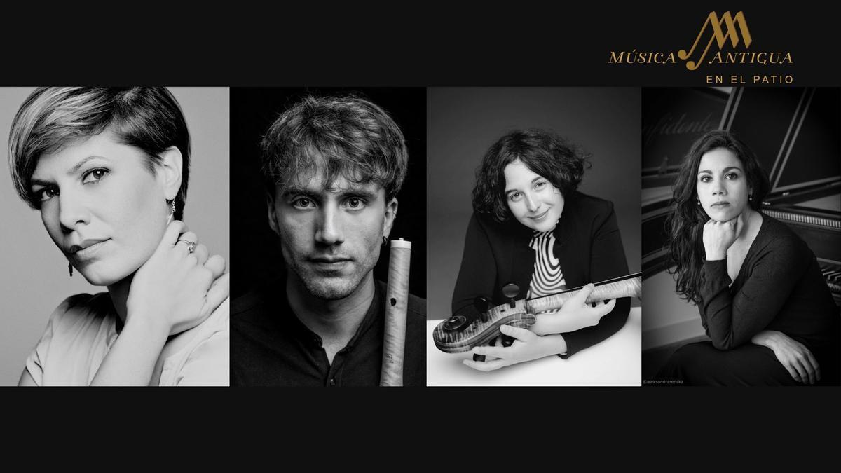 Profesorado del IV Curso Internacional de Música Antigua en Las Palmas.